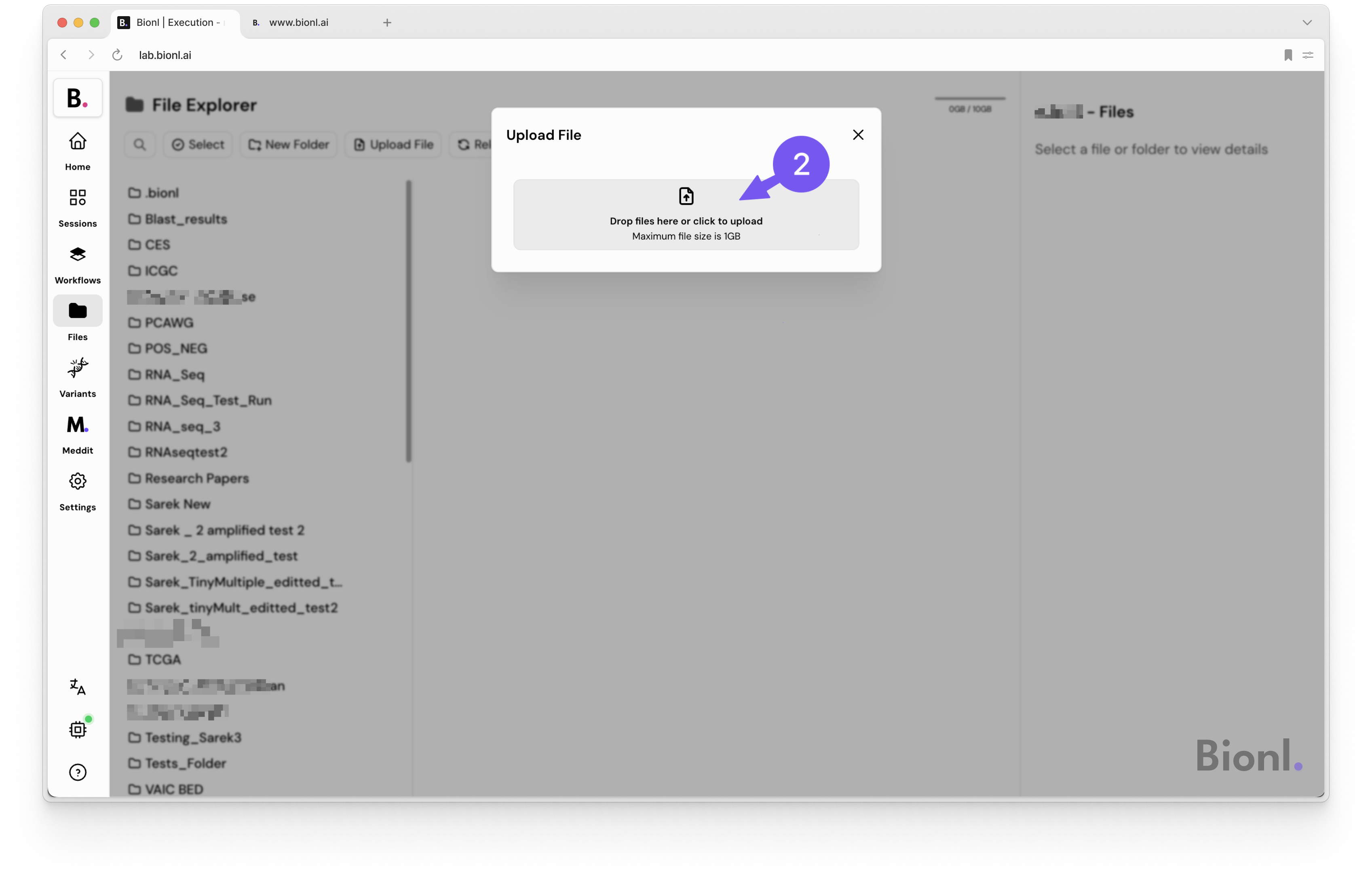 Step 2: Import data
